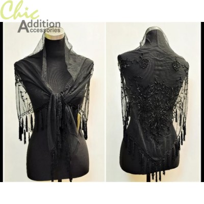 Beaded Shawl 02206